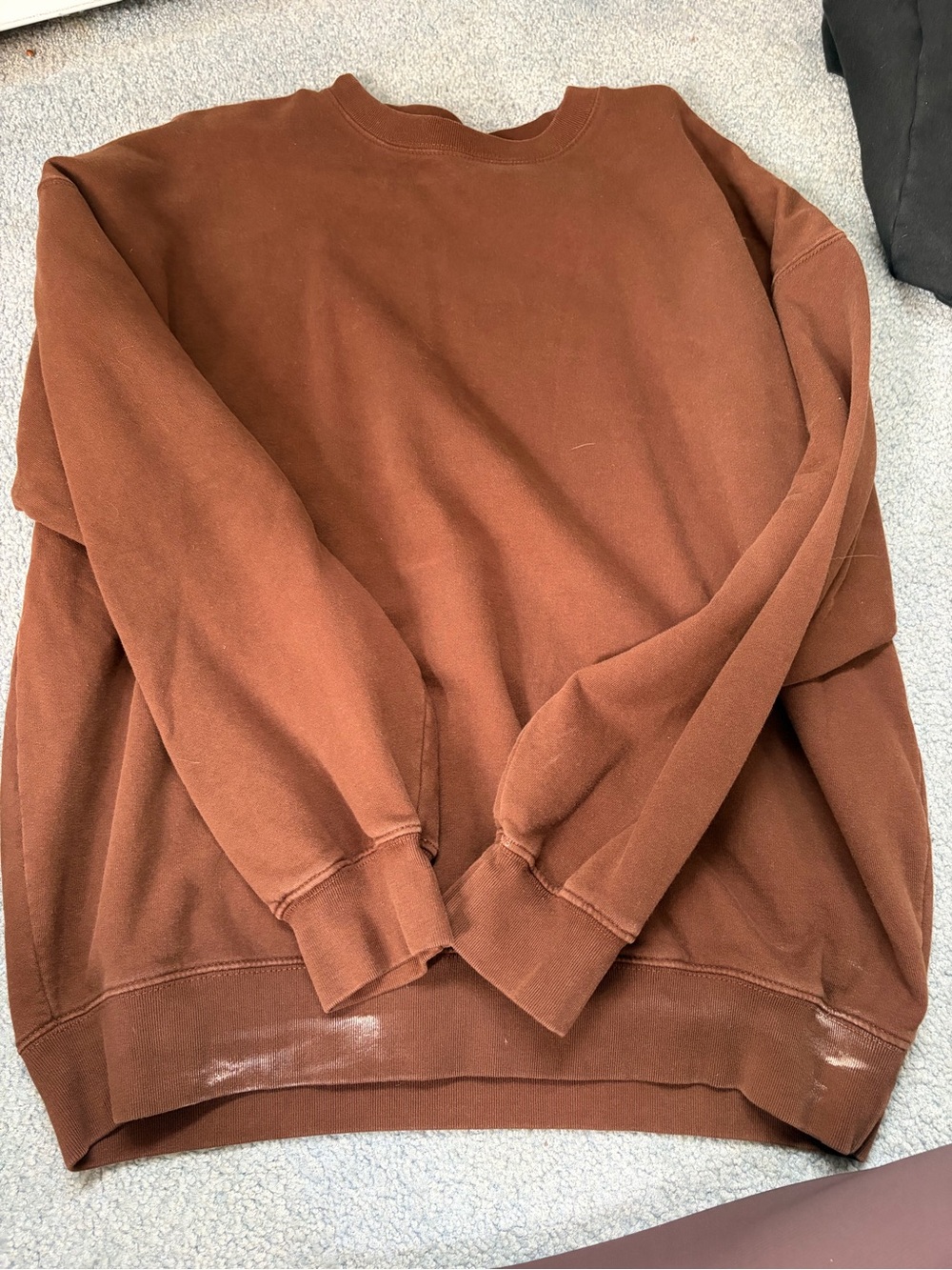 Brandy Melville Brown Crewneck Sweatshirt